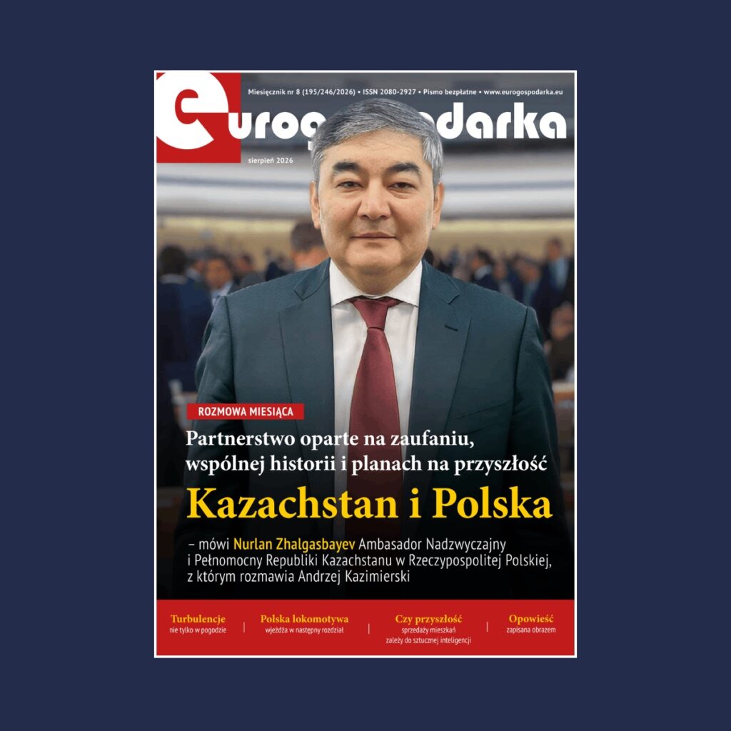 Okładka miesięcznika Eurogospodarka nr 8/2026